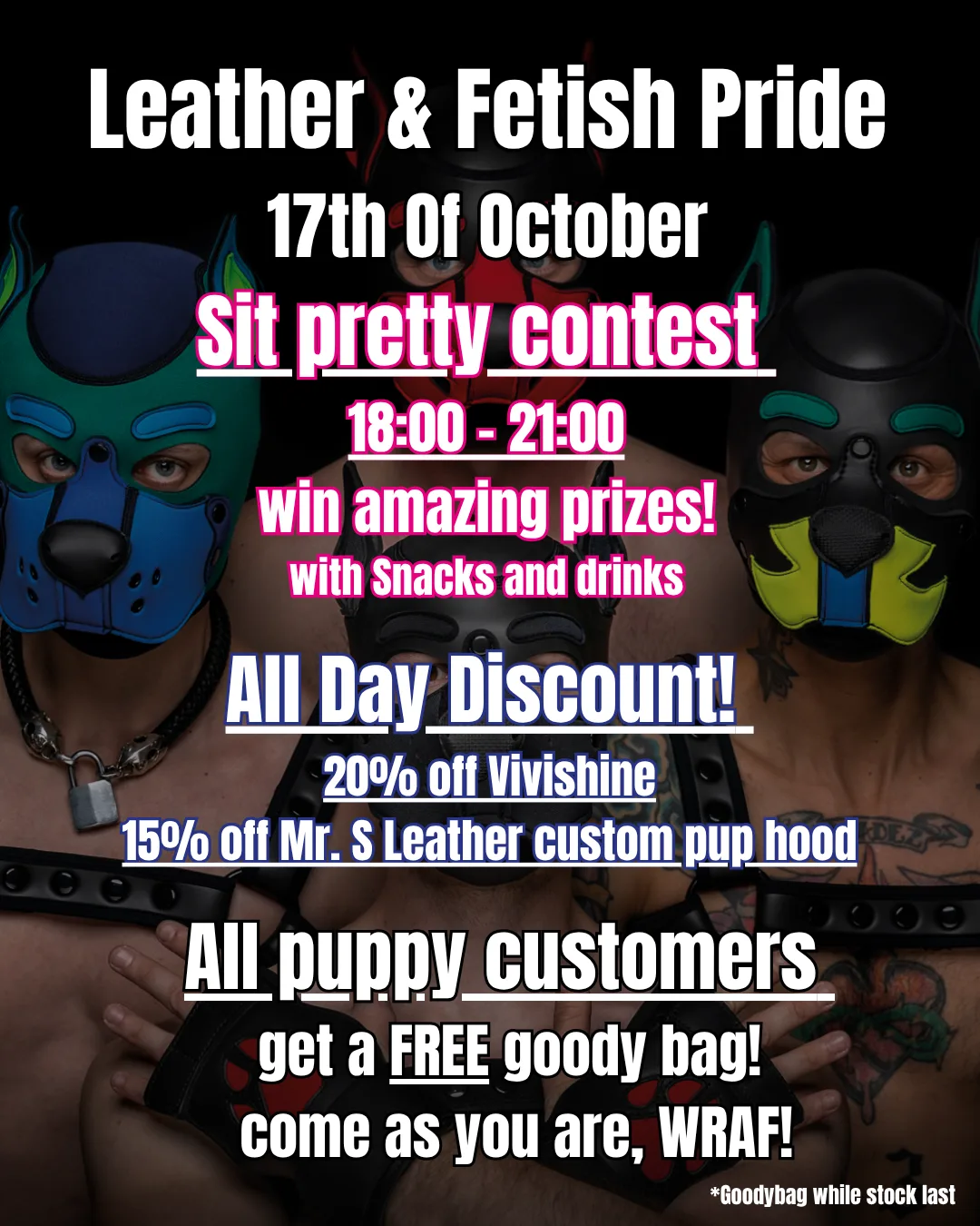 Pups to the front!
