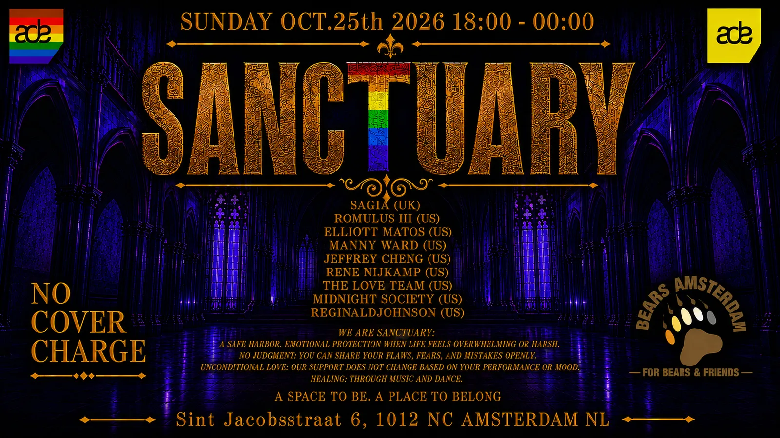 GDE PRESENTS: Sanctuary